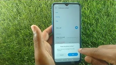 Redmi 9A | how to add blacklist number in incoming number |  blacklist number add Kare