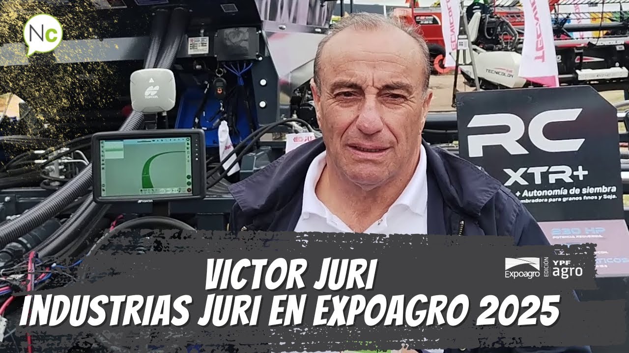 Victor Juri de Industrias Victor Juri en Expoagro 2025