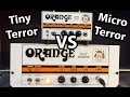 Orange Tiny Terror VS Micro Terror!