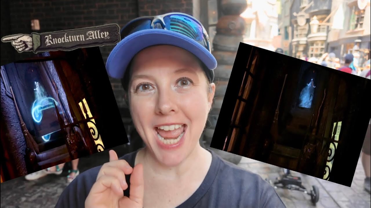 KNOCKTURN ALLEY STAIRCASE PATRONUS WAND SPOT IN DIAGON ALLEY || THE WIZARDING WORLD OF HARRY POTTER
