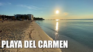 Amanecer en Playa del Carmen Noecillo