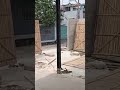 PEMASANGAN PAGAR BAMBU 2X2M