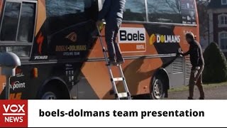 Inside the Boels Dolmans 2017 Team Presentation Day
We chat to the 2017 line up for Boels Dolmans ahead of their team presentation. Inside the Boels Dolmans 2017 Team Presentation Day