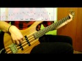 Red Hot Chili Peppers - Californication (Bass Cover) (Play Along Tabs In Video)