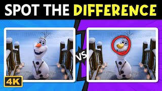 🏰🎬 【Find the Difference】 Disney Animation Spot the Difference! | Quiz DingDong