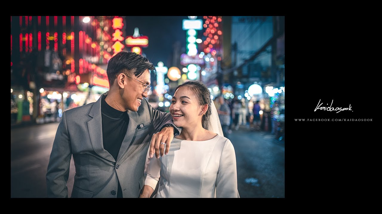 pre wedding แนว ๆ  2022 New  เบื้องหลังการถ่ายถาพ PRE WEDDING แนว Street Photo | Kaidaosook EP1