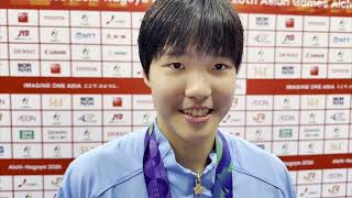 🇨🇳🦋13-year-old Yu Zidi wins 200m butterfly gold at Aichi Nagoya 2026 in 2:05.08 — a new Games record