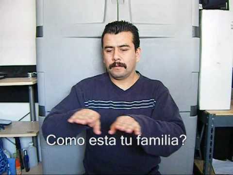 Cómo iniciar una conversación - Lenguaje de señas Mexicano (LSM).