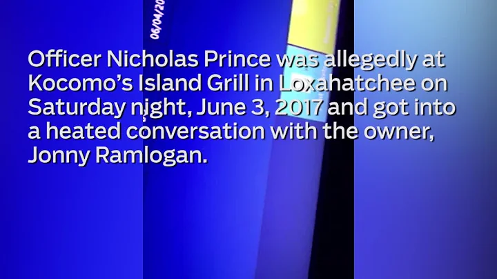 Video: Boynton police officer Nicholas Prince alle...