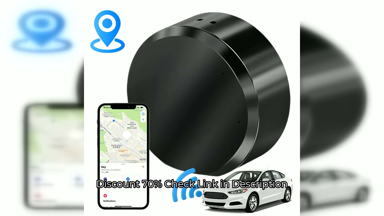 Car Vehicle Tracking Device Magnetic Anti-Theft Real-Time Locator Car/Person/Pet Location Tracker Pe