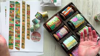 Snippet Rolls turned into Washi Tapes