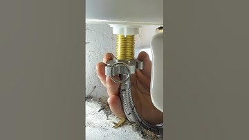 Fixing leaking toilet parts using a finger spanner! #asmr #tools #howto #diy #subscribe #shorts