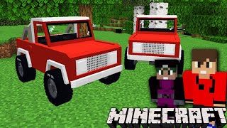 Minecraft: DUPLA SURVIVAL 2.0 - CONSTRUÇÃO do CARRO A MOTOR!!! (FUNCIONOU) #259