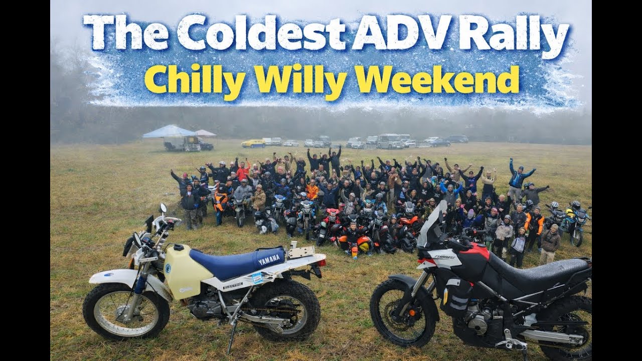 The COLDEST motorcycle Rally: Chilly Willy Weekend 2025 - YouTube