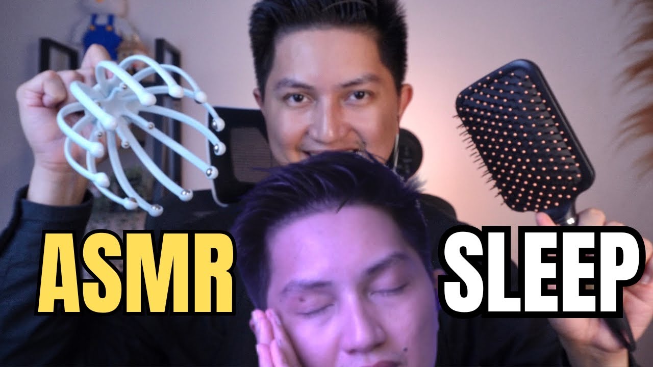 ASMR HEAD MASSAGE For INSOMNIA People Deep Sleep