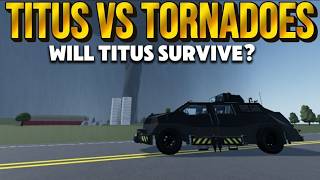 Can Titus Survive these tornadoes | Roblox Helicity 1.8.4