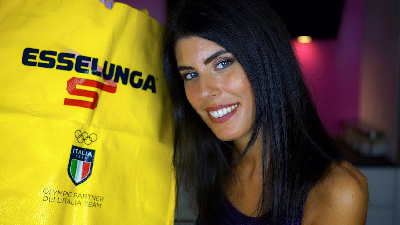 ASMR 🍋 SVUOTA la SPESA del RIENTRO • ESSELUNGA (Whispering)