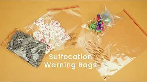 Printed Warning Bags