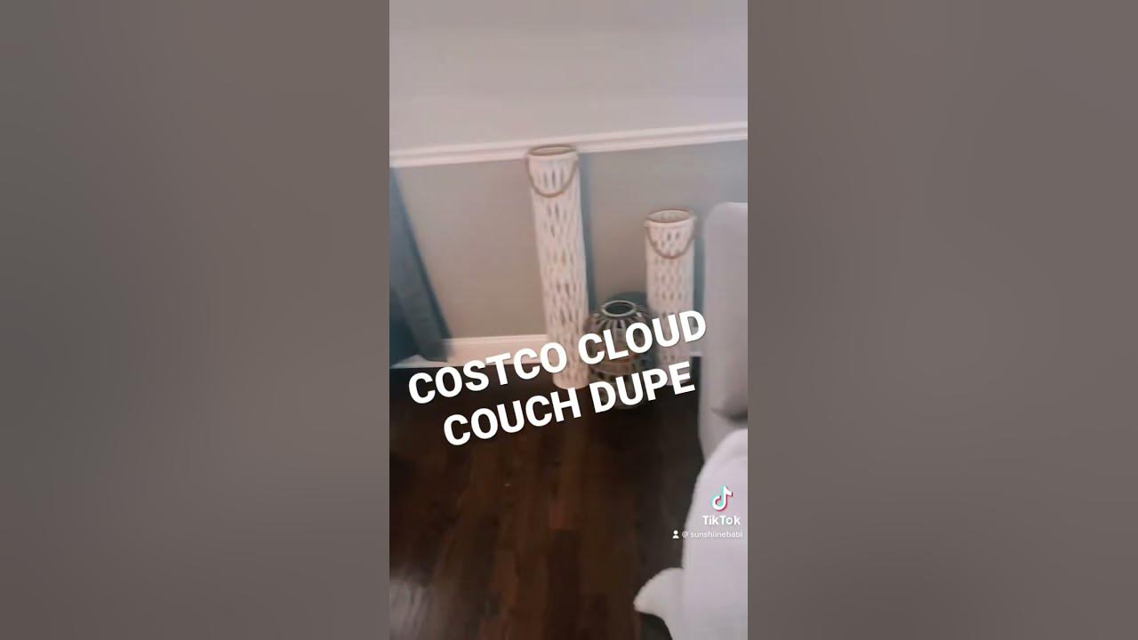 Costco Cloud Couch Dupe Modular Sectional YouTube