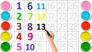 Learn to Counting 1 to 100 | 123 numbers | one two three, 1 से 100 तक गिनती, 1 to 100 Counting #33