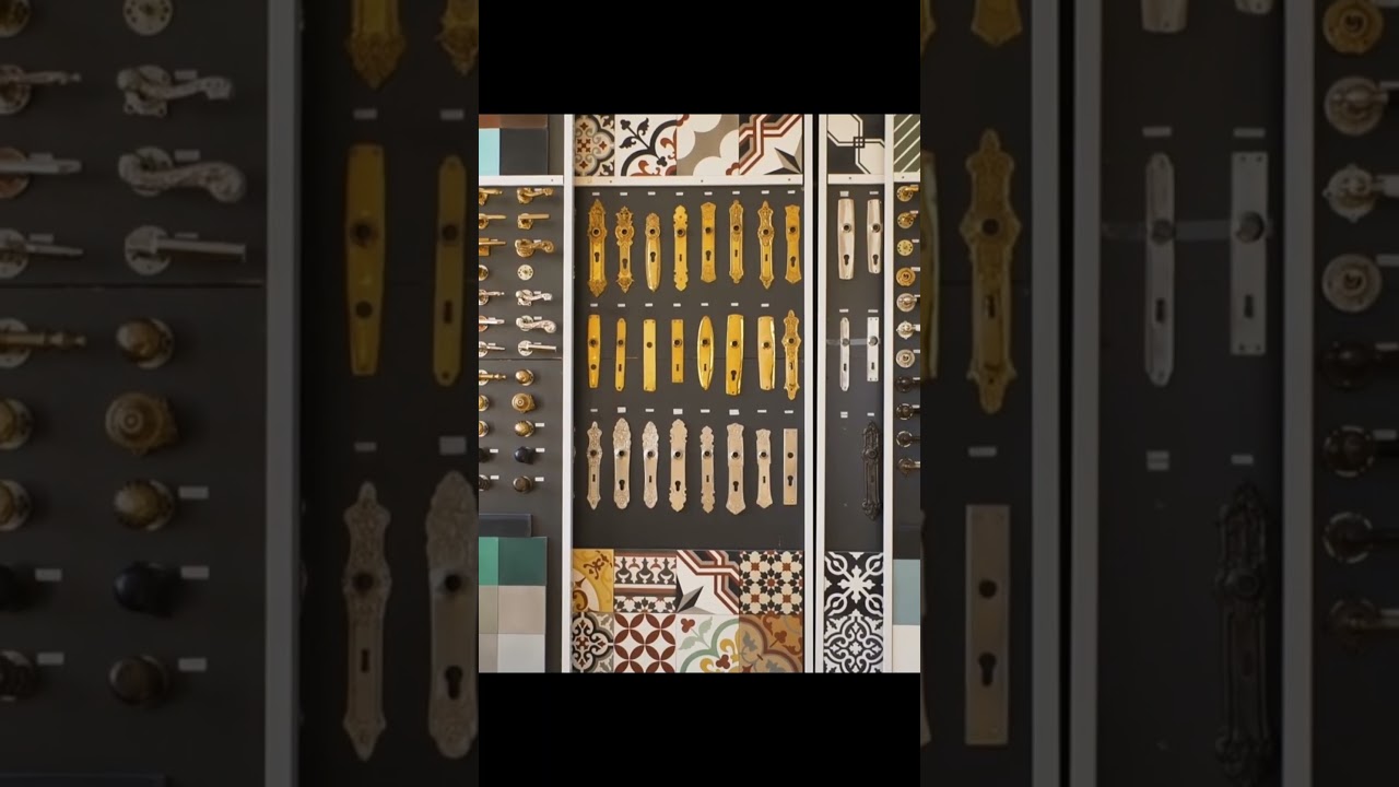 Unser Showroom — Replikate historischer Tür- und Fensterbeschläge sowie Zementfiesen