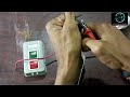 how to make push button switch connection