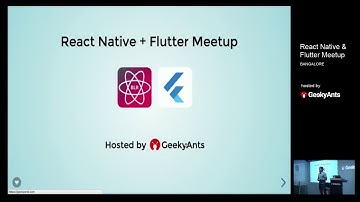 Keynote by Sanket Sahu | React Native + Flutter Meetup | Bangalore