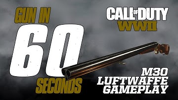 M30 LUFTWAFFE DRILLING GAMEPLAY/COMMENTARY (CODWW2 CUSTOM CLASS GUIDE)