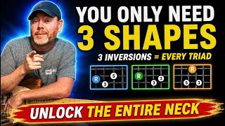 How 3 Chord Inversions Unlock Every Triad on the Guitar Neck