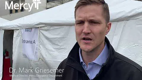 Mercy Hosts Virtual Blessing for “Forward Triage” Facility