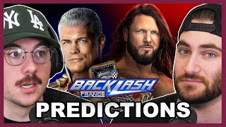WWE BACKLASH 2024 PREDICTIONS! The WWE Draft Needs to Change | Ep. 76
