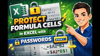 🔒 How to Protect Formula Cells in Excel Using Password | Step-by-Step Guide