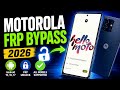 🔥 All Motorola FRP Bypass 2026 | Android 15/16 Google Account Lock Remove | No PC New Method