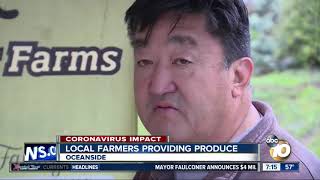 Oceanside farmer delivers produce amid COVID-19