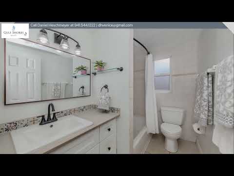 1121 Gulf Coast Boulevard, Venice, FL home video tour