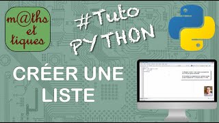 Créer une liste - Tutoriel Python #6/7