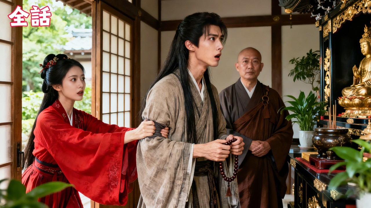 【日本語吹き替え】婚約破棄後、出家して僧侶になろうとしていた小僧を無理やり連れ戻して夫にしたが、まさか彼が皇太子だとは！