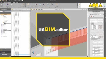 Advanced IFC editor | usBIM.editor | ACCA software