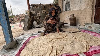 Baking Lavash Bread by Village Women _ The Village Lifestyle of Iran (2022)