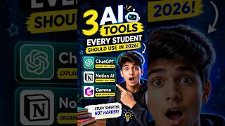 AI Tools Every Student Needs in 2026! 🚀 #shorts