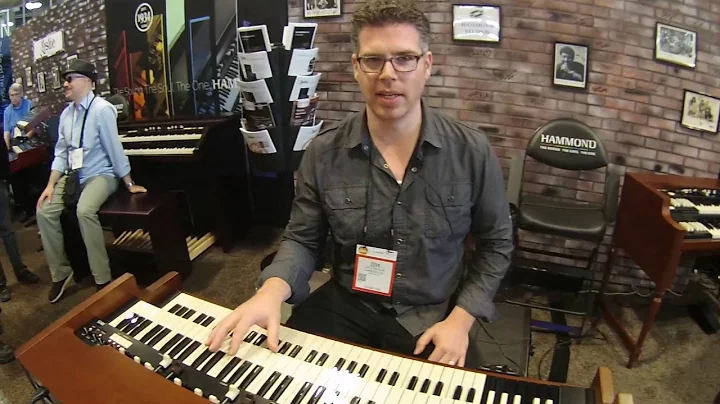 Summer NAMM 2016 - Hammond XK 5 Organ Demo with Jim Alfredson