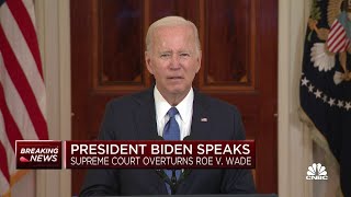 Biden: The Supreme Court took away a constitutional right from the American people Profile