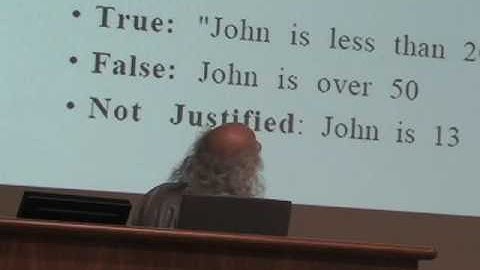 Computing with Words and Granules by Ronald Yager - Workshop on Fuzzy Logic