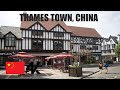 FAKE BRITISH TOWN IN CHINA | Thames Town Walking Tour | 4k | April 3rd, 2021
