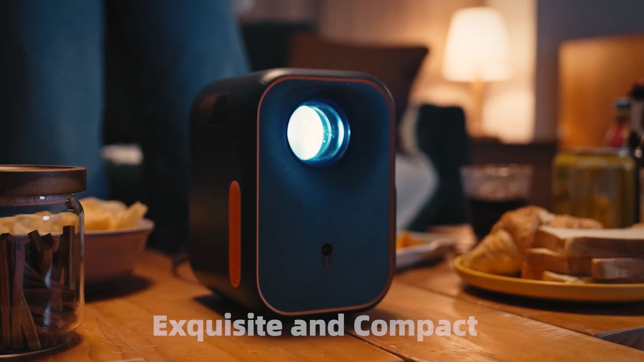 WEMAX VP01 Google TV Projector w/ WiFi and Bluetooth, NETFLIX Officially Licensed, Dolby Audio