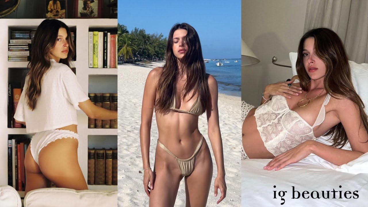 Nuria Oliu (Spanish Model) / IG celebrity. Beautiful Woman YouTube