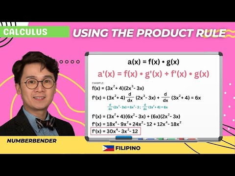 Video: Paano mo ginagamit ang product and quotient rule?