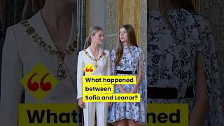 Why did Infanta Sofia turn away after seeing Leonor! #royalspain #spain #leonor #sofia #letizia