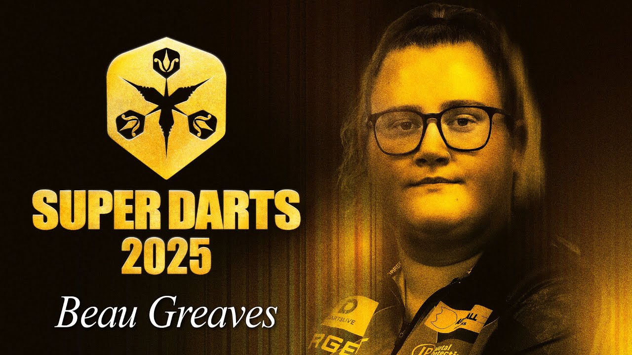 ボウ・グリーブス】SUPER DARTS 2025 -選手Video- - YouTube