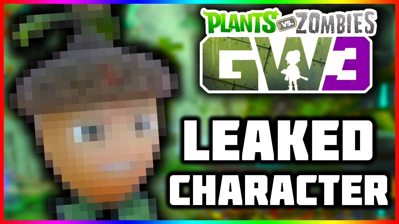 Leaked Character Plants Vs Zombies Garden Warfare 3 Youtube